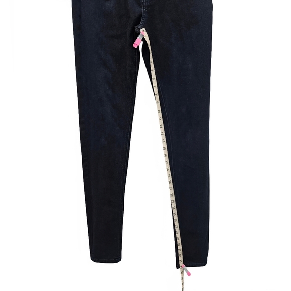 Barbell Apparel Dark Denim Slim Fit Skinny Jeans Size 29L - Picture 14 of 16